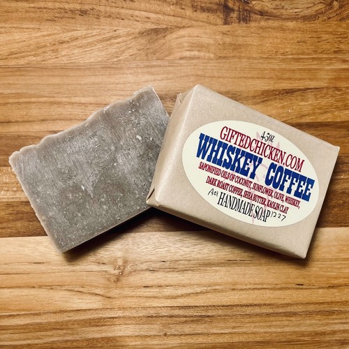 Whiskey Coffee Handmade Soap