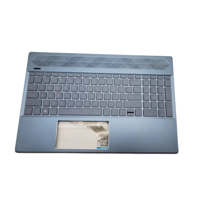 Blue Palmrest Backlit Keyboard For HP Pavilion 15-CS2079NR 15-CW 15-CS3073CL US