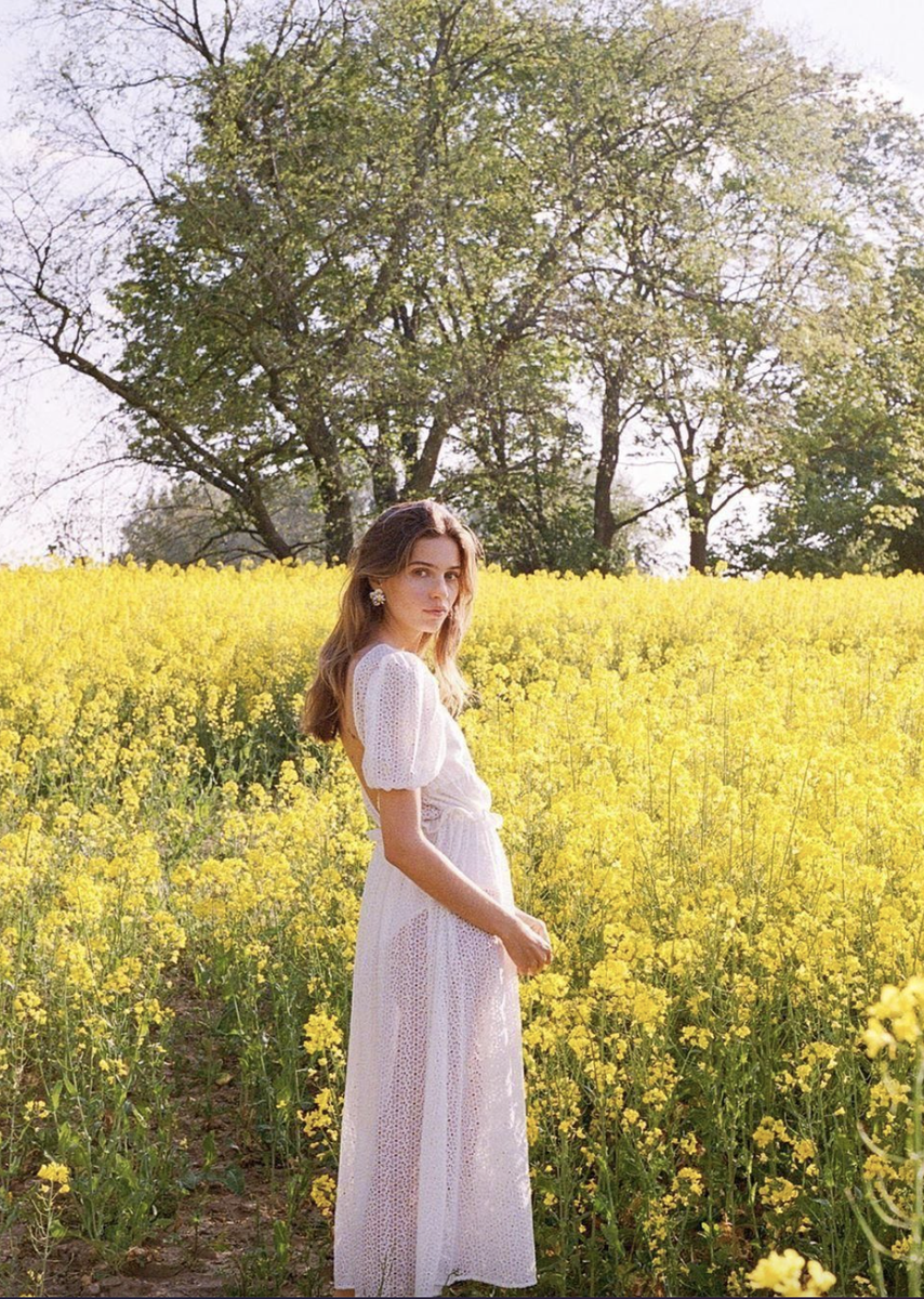 for love and lemons cosmo maxi dress Free People - For Love & Lemons Cosmo Maxi White Eyelet Dress Size Small