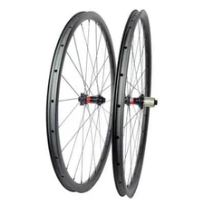 700c Gravel Road Race Bike Disc Brake Tubeless Carbon Wheel 6-bolt HG Hub