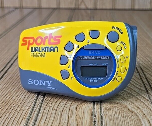 Sony SRF-M78 Sports Walkman Portable AM/FM Radio w/ Armband ...