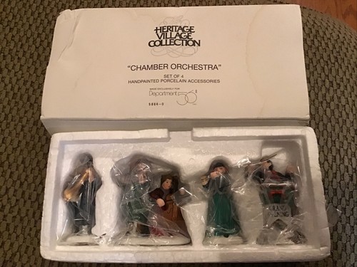 Dept 56 ~ Heritage Village Collection ~ Chamber Orchestra ~ 58840 ~ NOS ~b13 - Bild 1 von 3