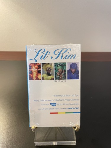 Lil’ Kim Not Tonight Feat Left Eye & Missy Elliott Cassette Sealed Rare Hip Hop