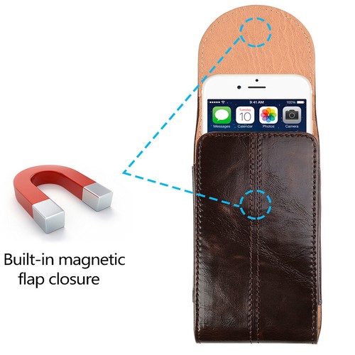Per Apple iPhone XS 11 12 13 14 15 Pro Max 6 7 8 Plus custodia cellulare clip da cintura - Foto 7 di 11