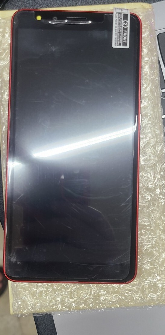 Red Smartphone Unlocked Android HD Super Amoled 2.0Ghz Quad Core