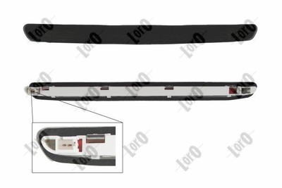 Feu Stop Additionnel Central LED ABAKUS Pour VW - Réf. 053-55-870, Compatible Nombreux Modèles
