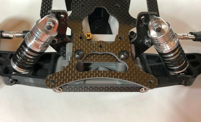 Xtreme Racing Traxxas Rustler / Slash 2WD Carbon Fiber Front Body Mount 10639 | eBay