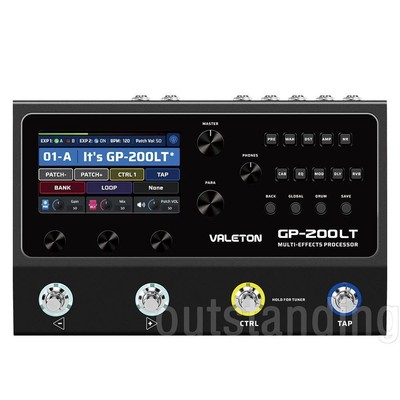 VALETON GP200LT Multi-effects Processor Guitar Effects Pedal with FX Loop MIDI