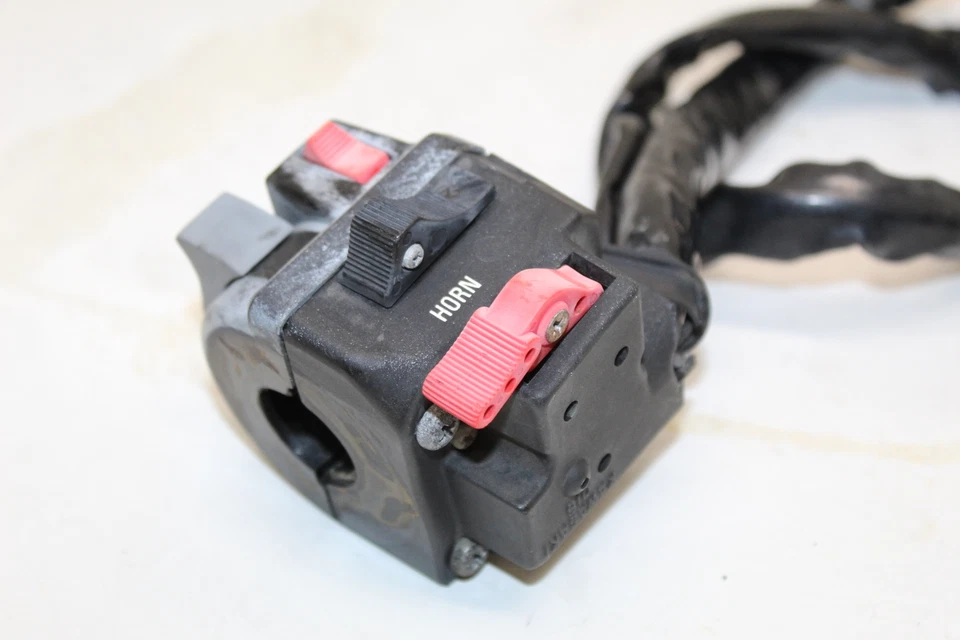 Interruptor de señales de bocina con clip izquierdo Kawasaki Kz750n 1982 Foto 2 de 4