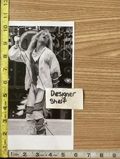 David Lee Roth Van Halen Tangerien Bowl Performance 1981 Book Photograph