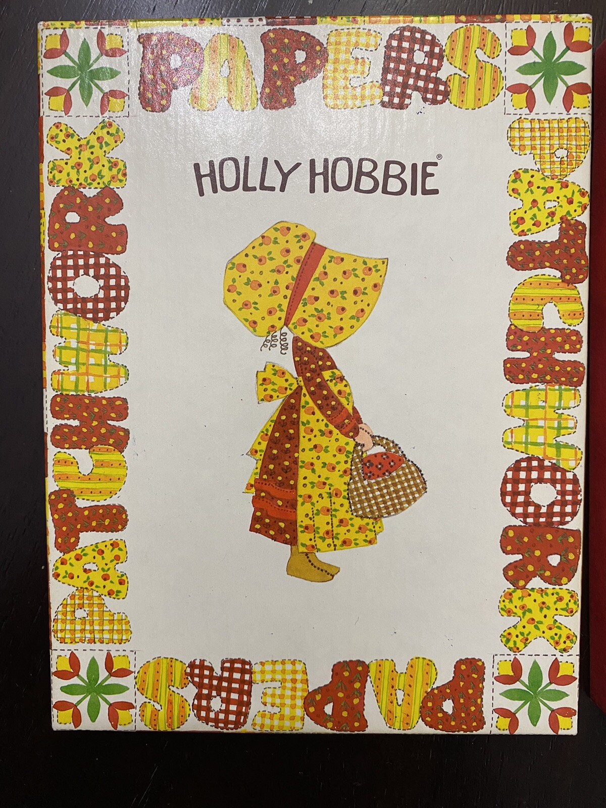 Vintage Holly Hobbie Stationery Box empty AMERICAN GREETINGS USA eBay