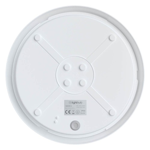 LED Emergency & Standard Round Ceiling Bathroom Utility Corridor Bulkhead Light - Picture 12 of 22
