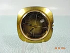 Vintage Timex 1970’s  Men’s Manual Wind Watch Date Brown Dial Sold for parts