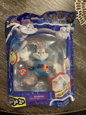 BUGS BUNNY Heroes Of Goo Jit Zu Space Jam A New Legacy Super Stretchy Action Toy