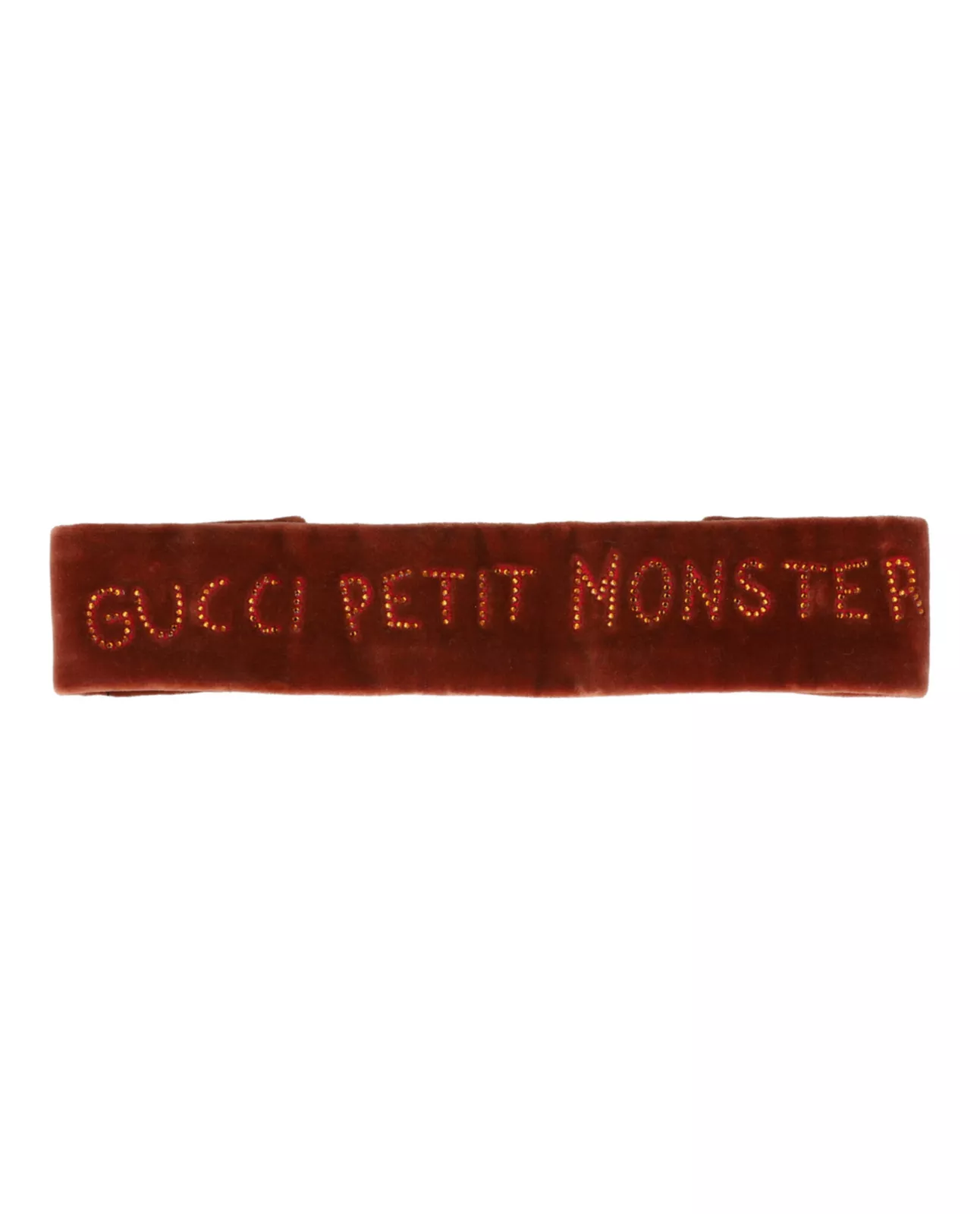 Bandeau Gucci fille petit monstre cristal