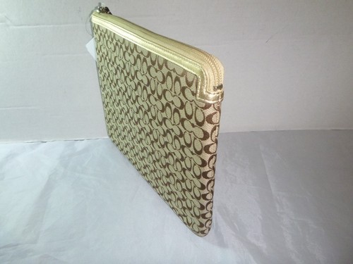 COACH F61035 signature tablet iPad sleeve case new nwt - Picture 5 of 6