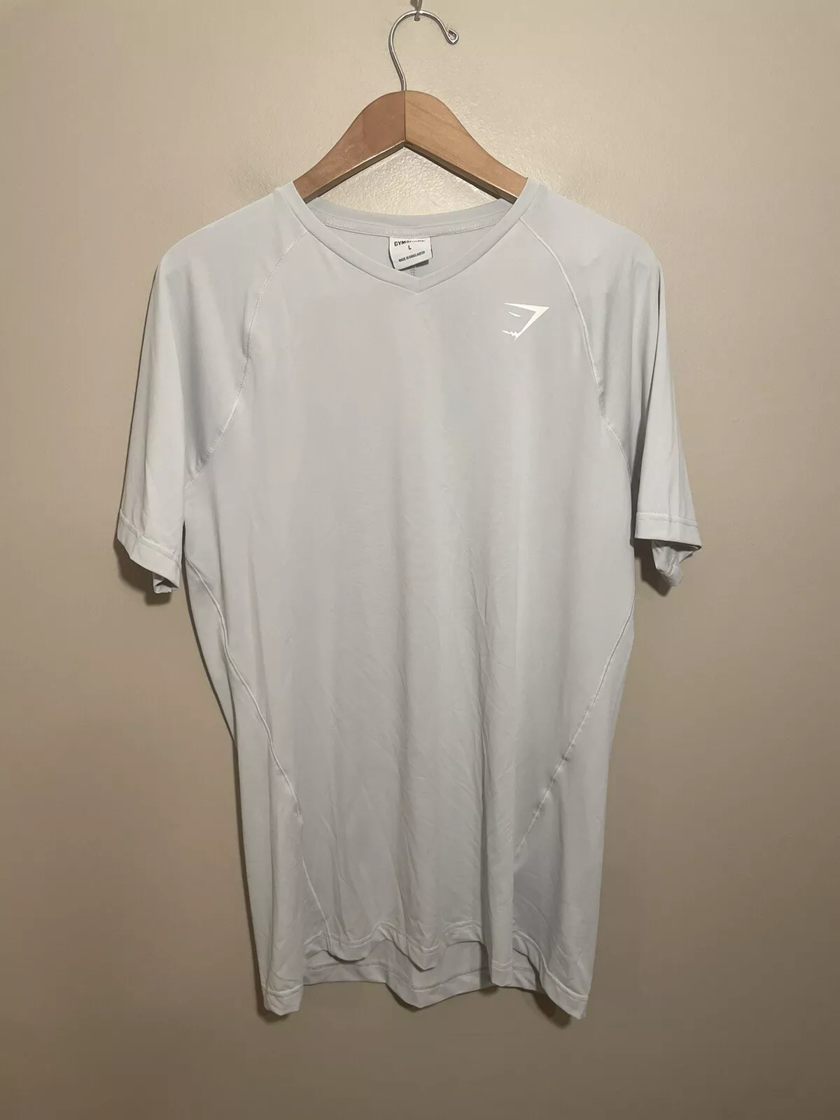 gymshark short sleeve pullover stretch shirt