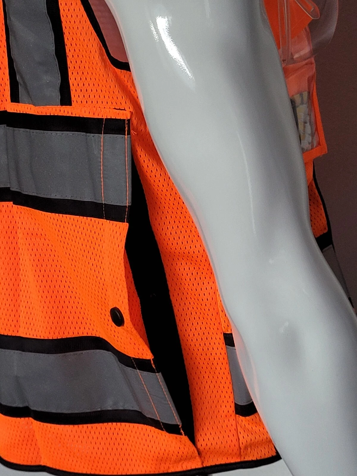 FX Heavy Duty Surveyors Safety Vest with Zipper, Large Plan Pocket image 11