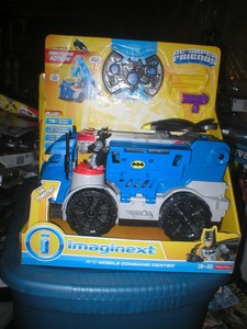 imaginext batman rc command center