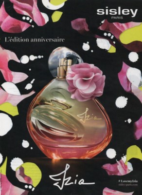 Paper advertising - advertising paper - Izia de Sisley