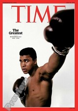 Muhammad Ali Time Magazine Cover 1963 Vintage Print Poster Wall Art Picture A4 +