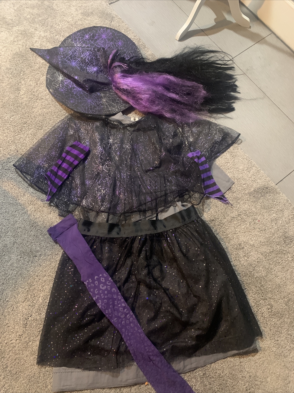 Witch Halloween Costume Girls Gem