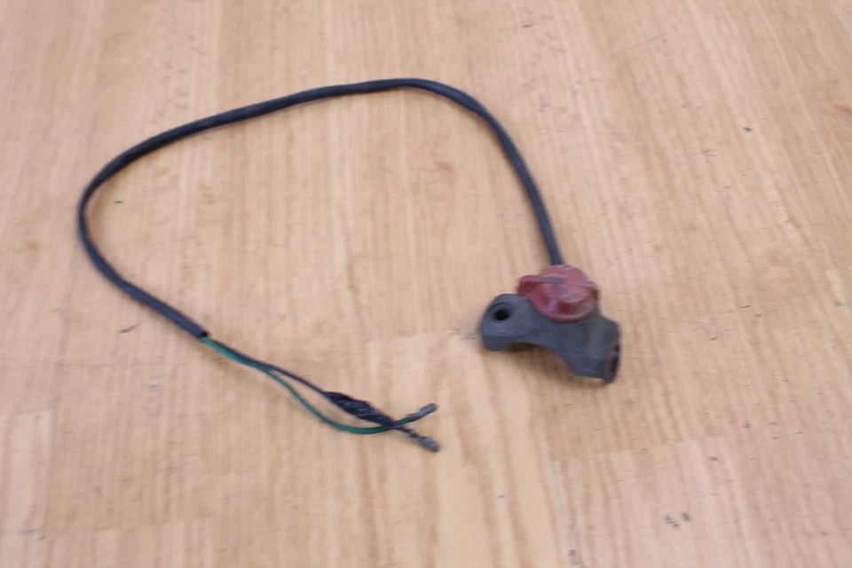 1976 Honda MR250 interruptor de barra/controle kill - Imagem 2 de 4