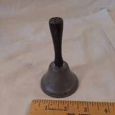 Antique School Bell Made In USA 4"