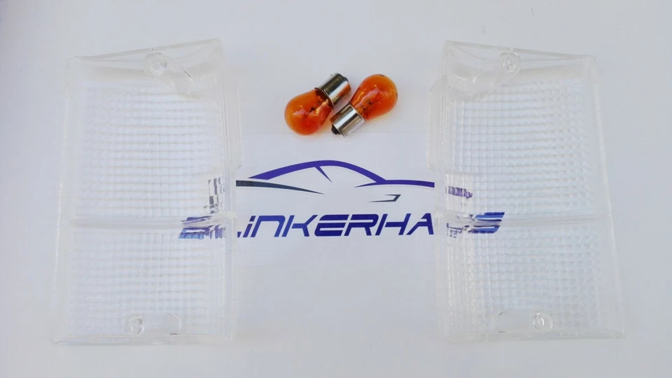 MITSUBISHI PAJERO/MONTERO MK1 DODGE RAIDER CLARO EURO INTERMITENTES LUCES DE ESQUINA Foto 3 de 4