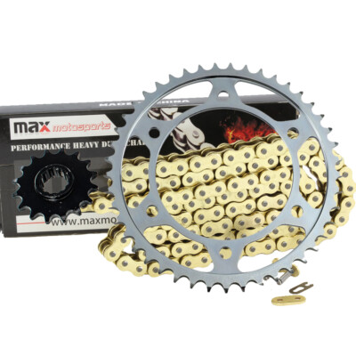 Gold 520 O-Ring Chain & Sprocket Kit For Honda CRF450R 04-23 & CR250R 97-08