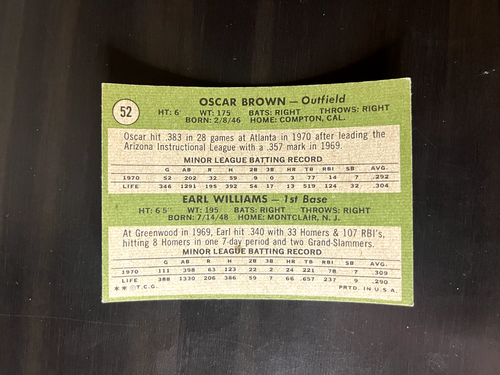 1971 Topps Baseball #1-262. You-Pick Complete-Your-Set. Low Ship. Up to 10% Off - Picture 99 of 501