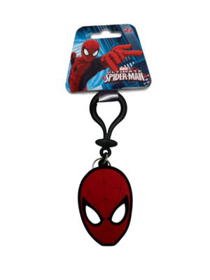 *NEW* Marvel: Spider Man Head Soft Touch PVC Key Chain by Monogram