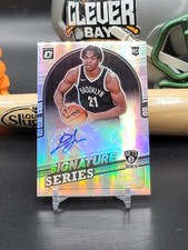 Day'Ron Sharpe 2021-22 Donruss Optic Signature Series Holo Prizm Auto (CB)
