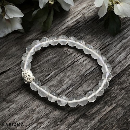 Cristallo Guarigione Cristallo Naturale Quarzo Unisex Bracciale