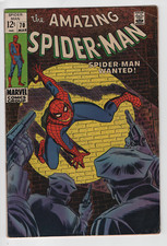 Amazing Spider-Man #70 - 1969 - Mid Grade - Classic Romita cover - Vanessa Fisk