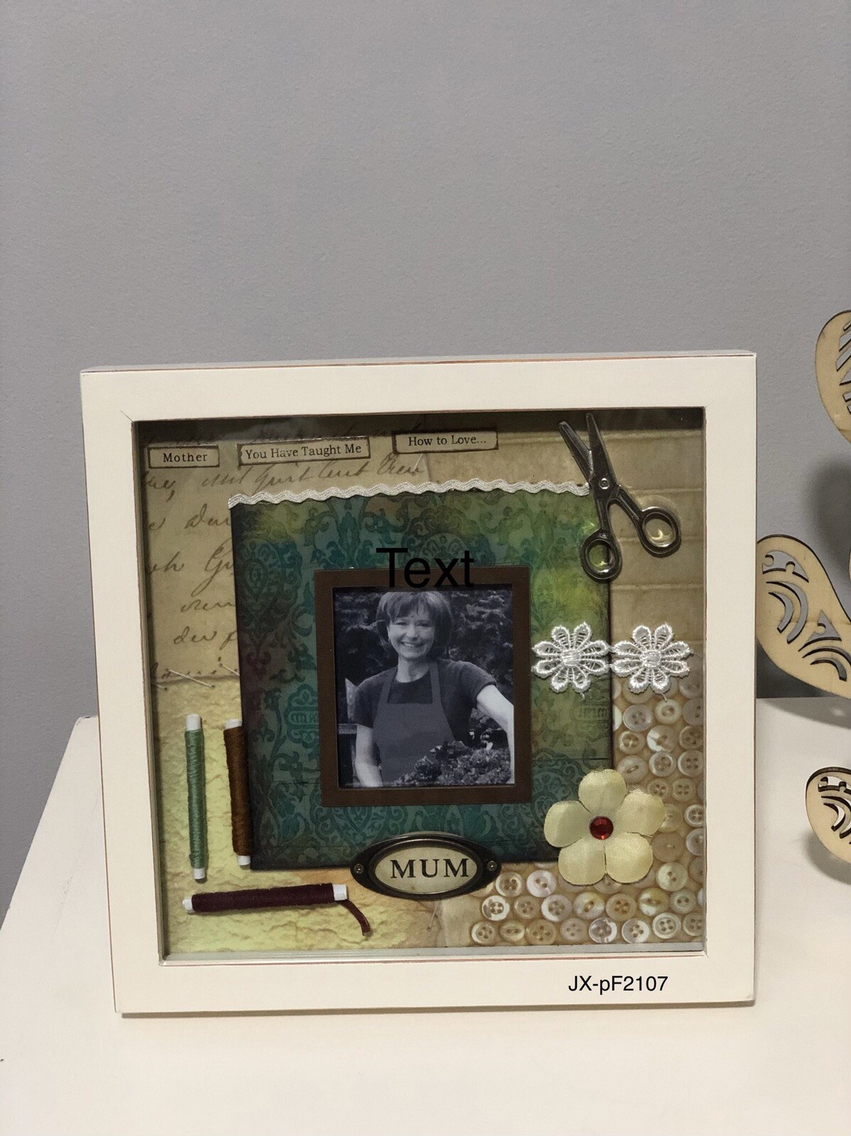 Photoframe Mother Sewing Free Gift