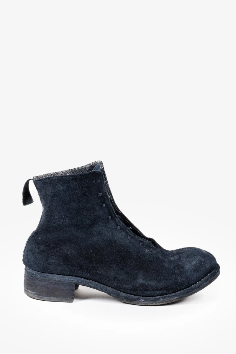 Guidi Navy Suede Lace Up Boots EU 44 eBay