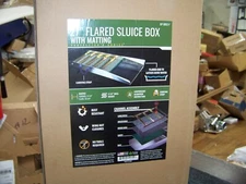 Sona Enterprises 27" Flared Sluice Box w/ Matting & Carrying Strap GP-SB52-F New