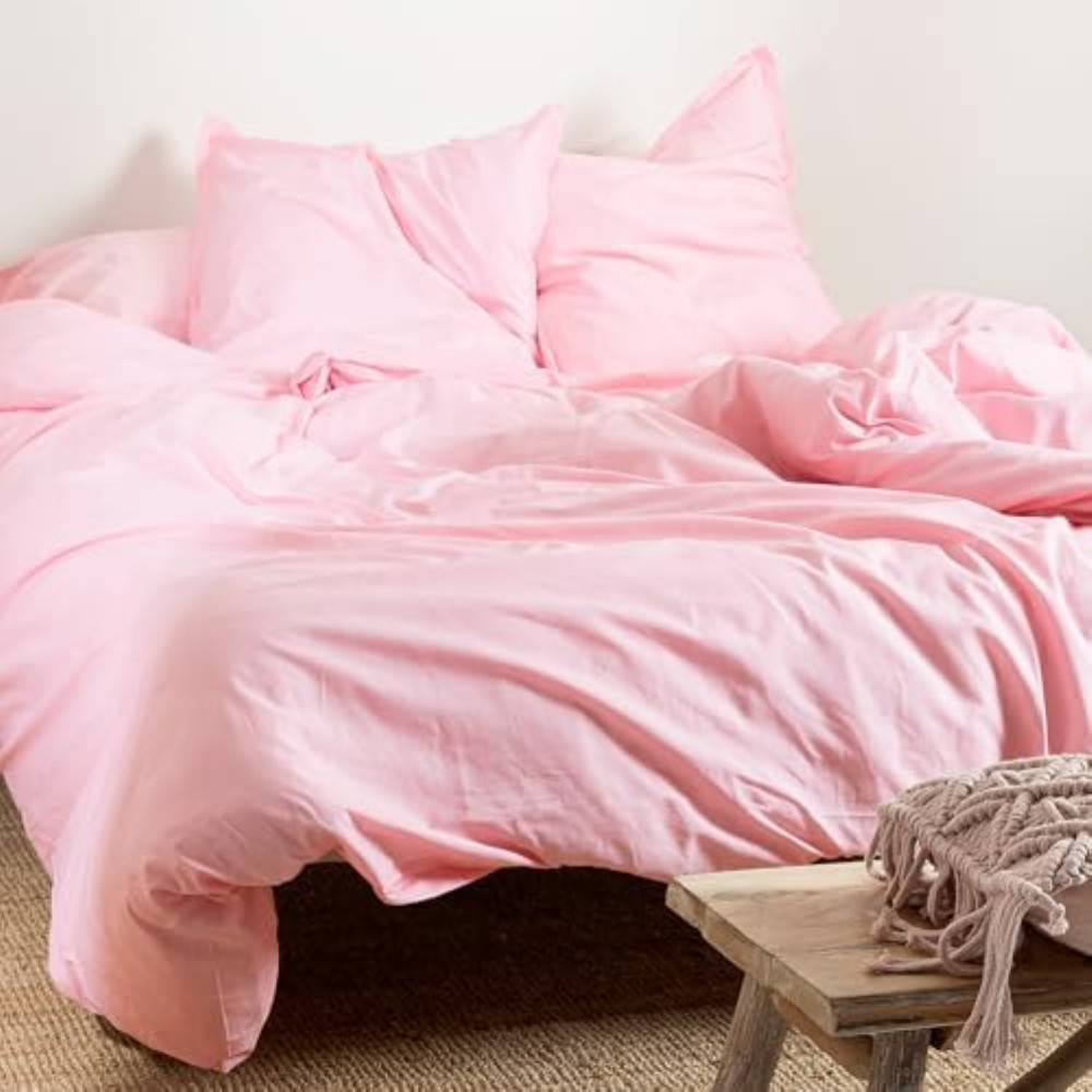 Sacco Copripiumino Rosa Palo 260x240 Alexandre House - Lusso Quotidiano