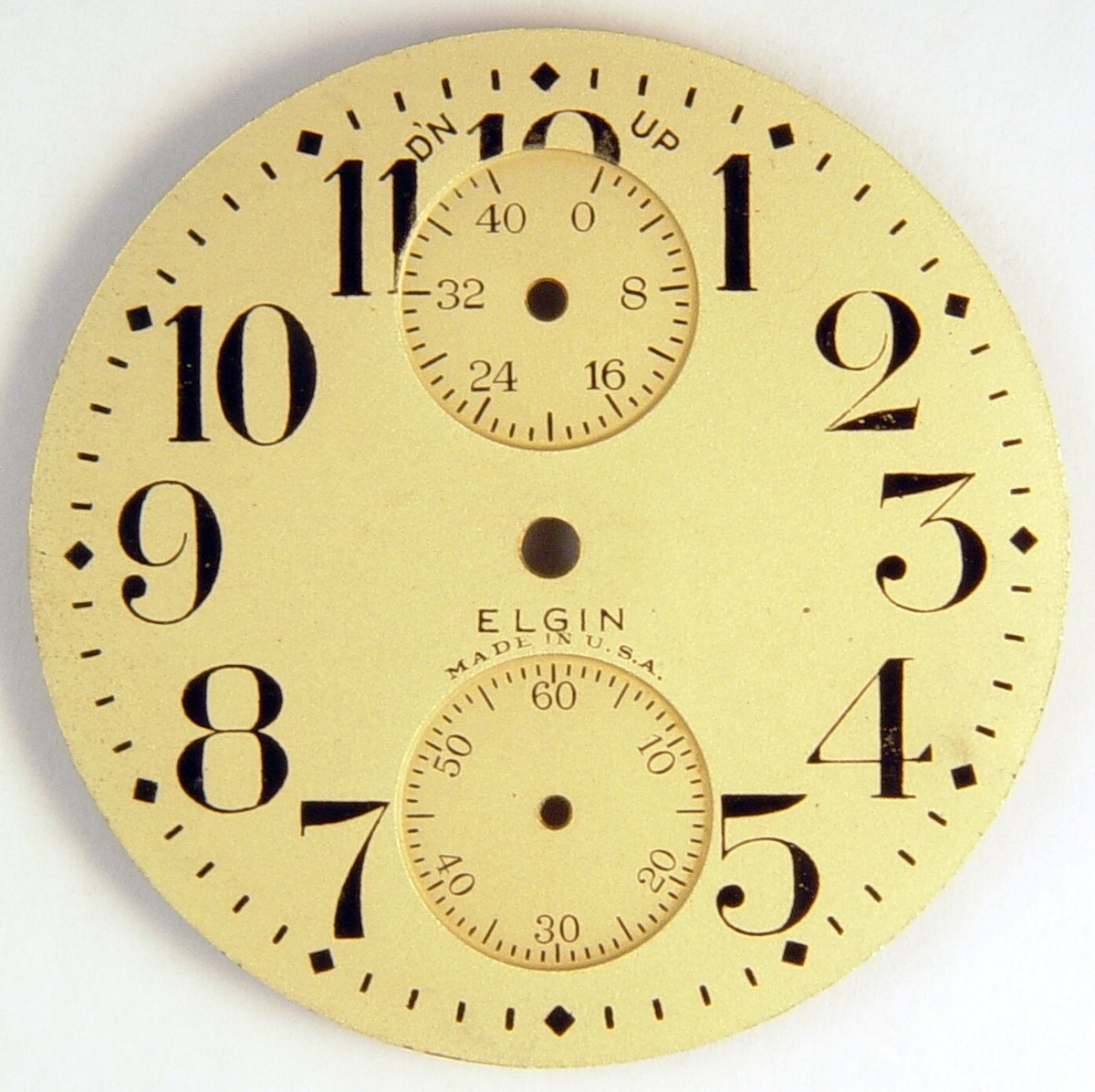 ELGIN UP/DOWN WIND INDICATOR 16 SIZE ORIGINAL METAL RAILROAD