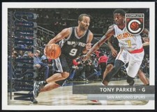 2015-16 Panini Complete Tony Parker Court Vision Insert San Antonio Spurs #16