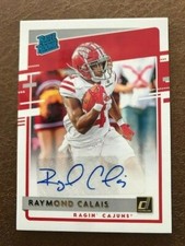 RAYMOND CALAIS 2020 Panini Chronicles Draft Presitge AUTO Buccaneers Autograph