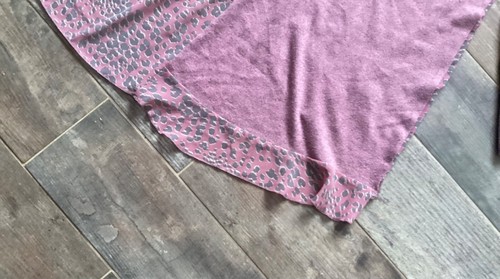Klass tunic top Pink chiffon animal print inserts size XL UK 20 minimal bobbling - Picture 14 of 24