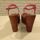 Big Buddha Mojo Rainbow Wedge Platform Sandals Size 7-1/2 In Original Box — photo 4