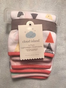 cloud island washcloth