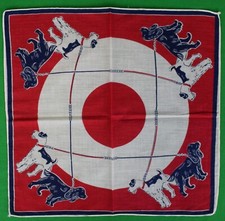 Spaniel/ Terrier Cotton Pocket Square