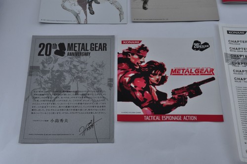 Metal Gear Solid 20th Anniversary Collection 1987-2007 Japan import PS1 PS2 PSP - Picture 21 of 22