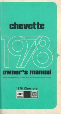 1978 Chevrolet Chevette Owner's Manual