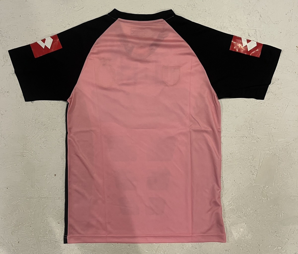 Juventus Goalkeeper 02/03 Soccer Jersey - Lotto Pink Abs Athletic
