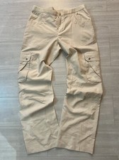 Vintage Pants Nike Acg Beige Cargo With Pockets